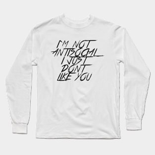 ANTISOCIAL Long Sleeve T-Shirt